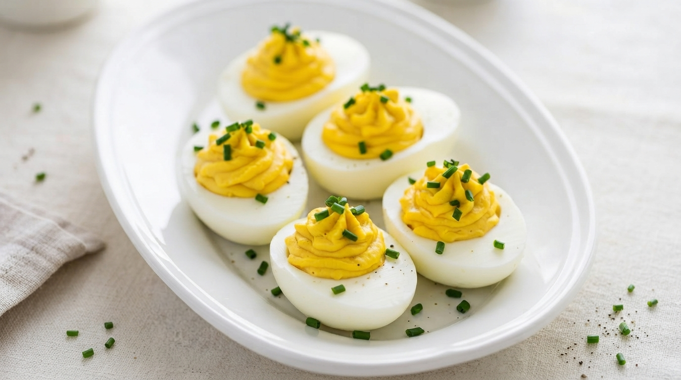 deviled eggs